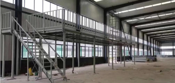 Plataforma de estrutura de aço pré-fabricada Plataforma de estrutura de aço pré-fabricada